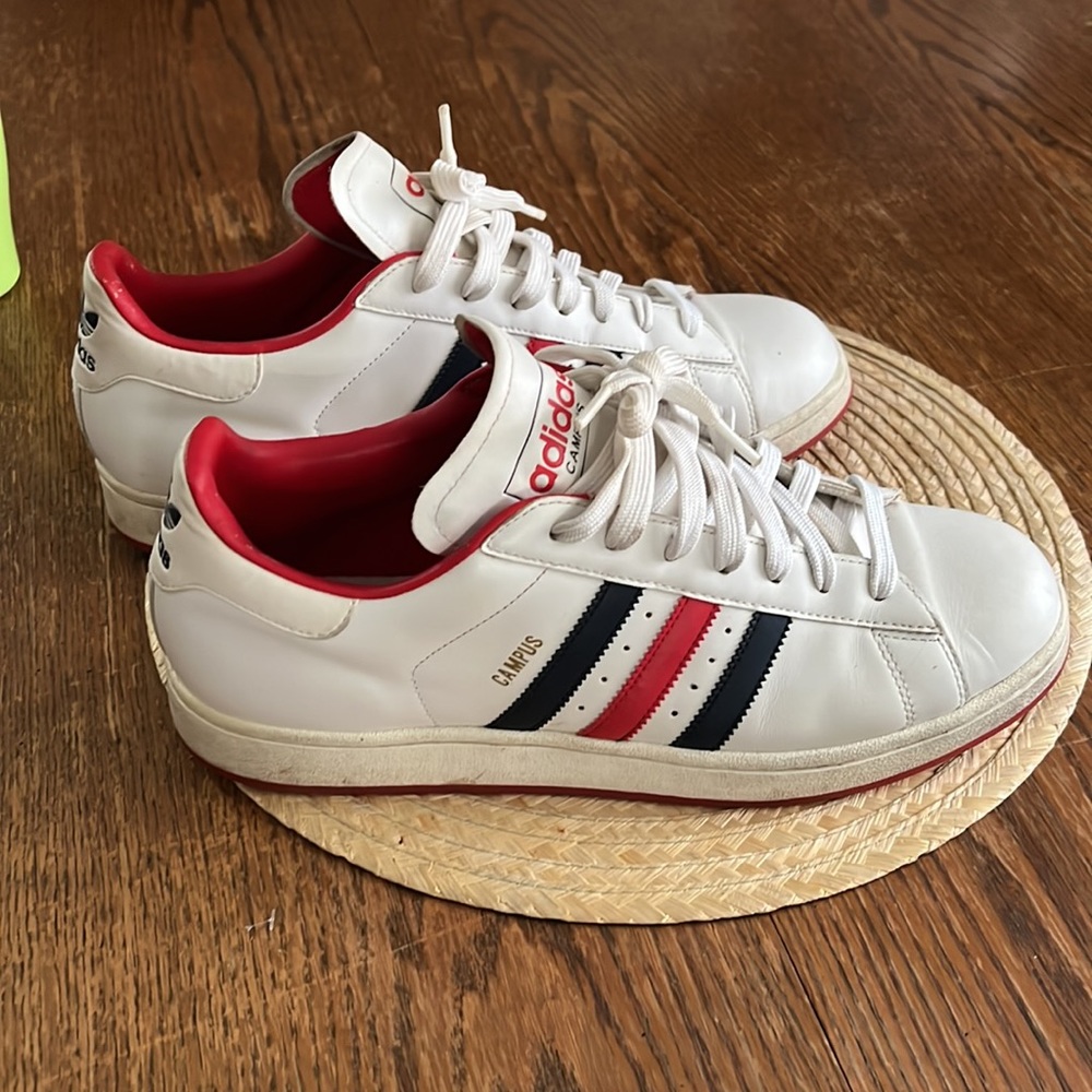 Adidas Men Campus Old School Sneakers Size 11.5 - Picture 1 of 8